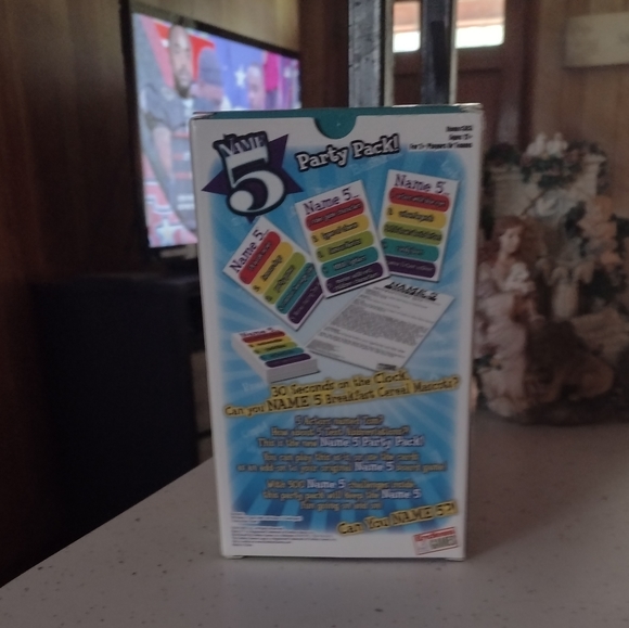 Name 5 party game - Picture 2 of 5